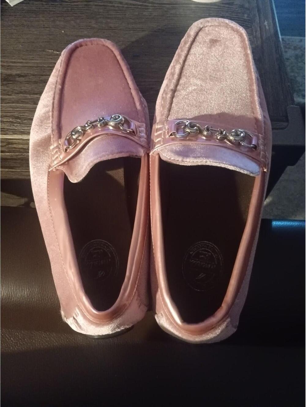 Amali Pink Smoking Shoes Six 10.5